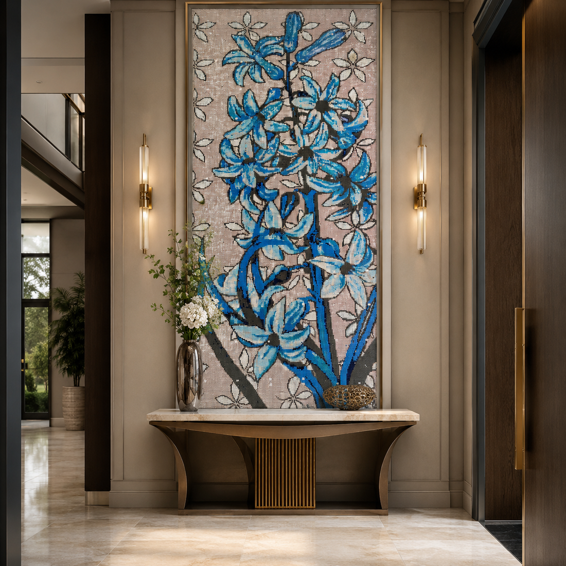Custom Entryway Mural