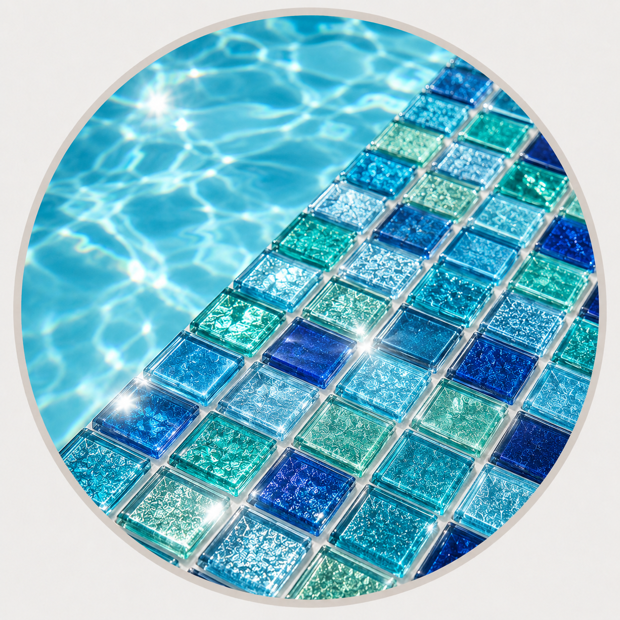 Mosaic Glass Tiles