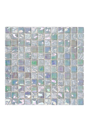 Opaline Pearl Crystal Glass Mosaic Pool Tile