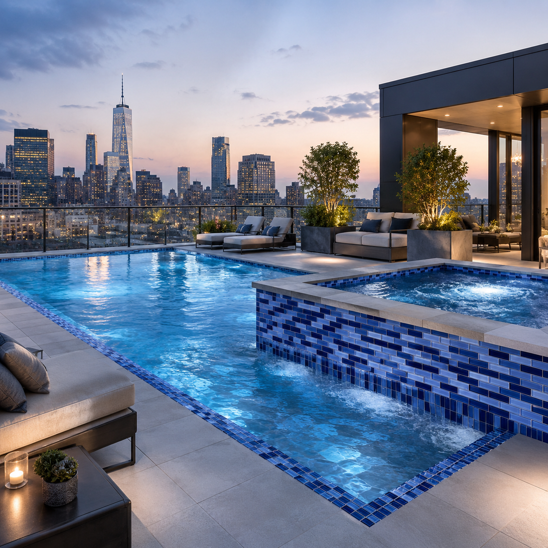Rooftop Pool Deck